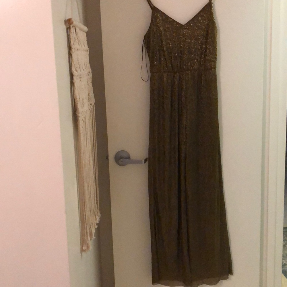 Gold jumpsuit